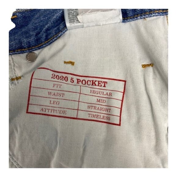 DIESEL Men's D Viker Blue Light Wash 2020 5 pocket Straight Leg Jeans US 30 - Picture 14 of 16